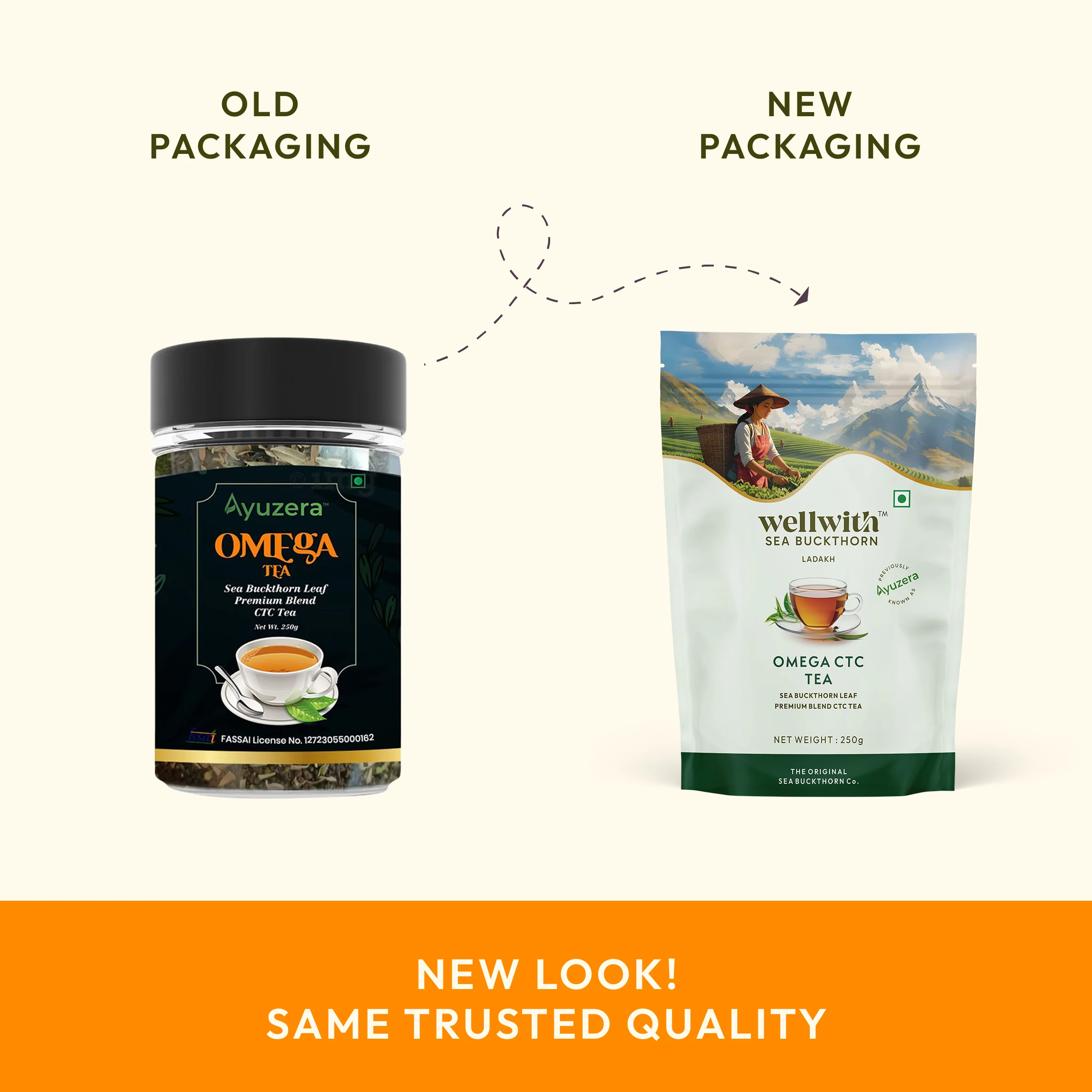 Omega CTC Tea 250gm - Image 3